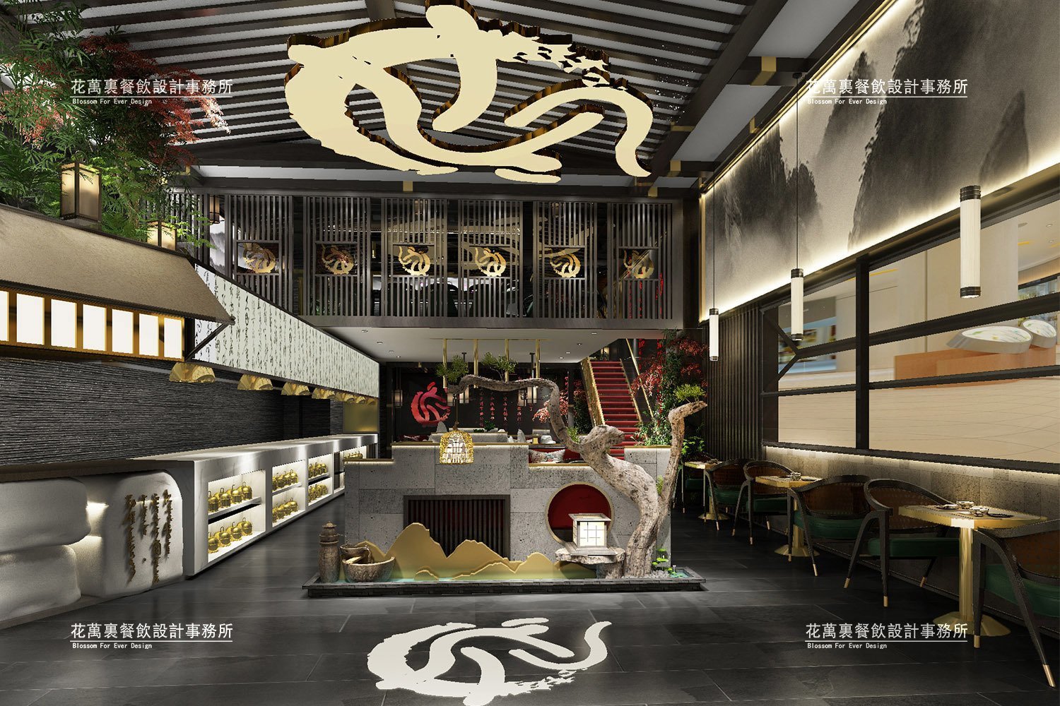 【安徽太板一號（中古店）】餐飲全案空間效果平面分享圖片2