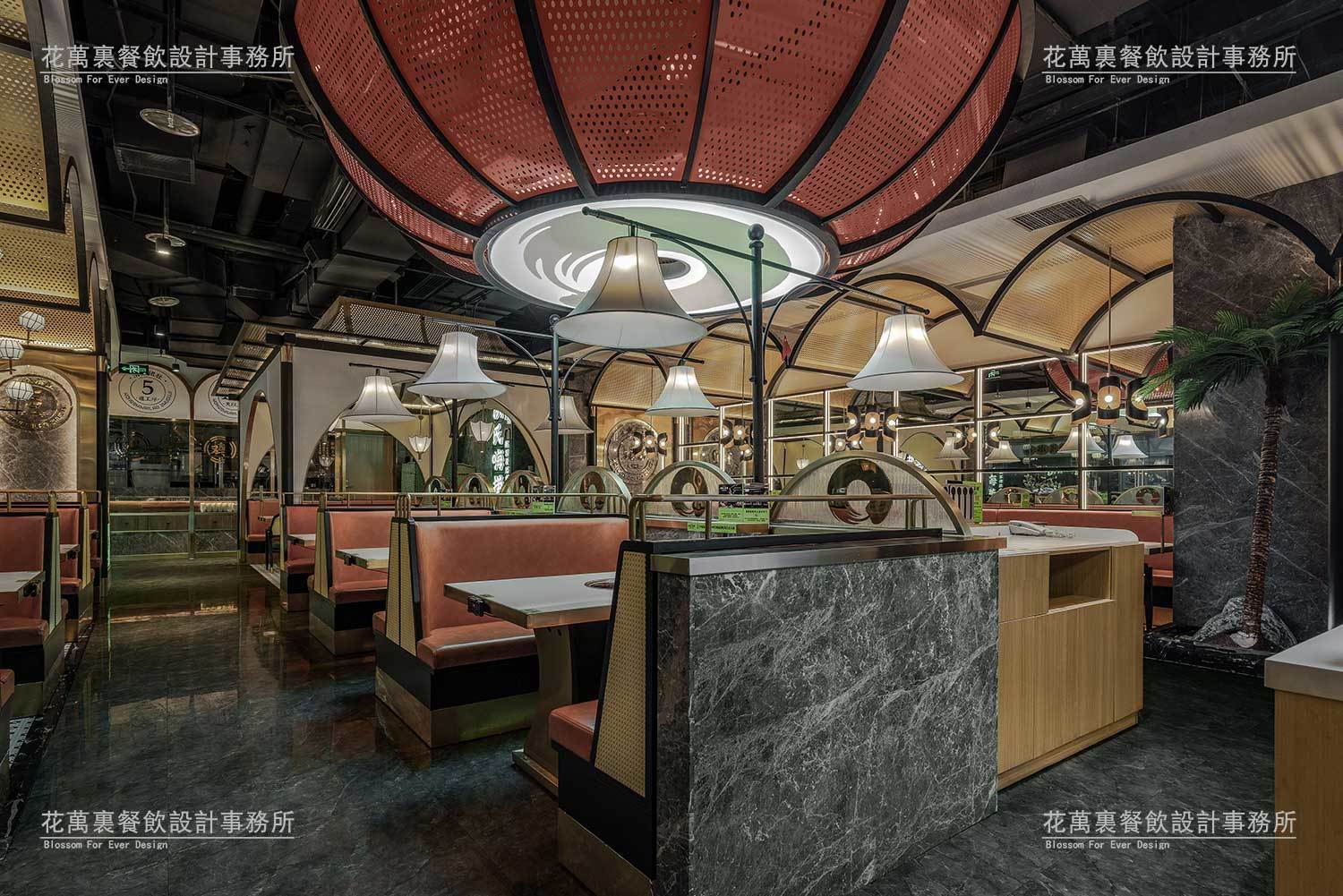【西安洪式嗨撈】餐飲全案空間效果平面分享圖片2