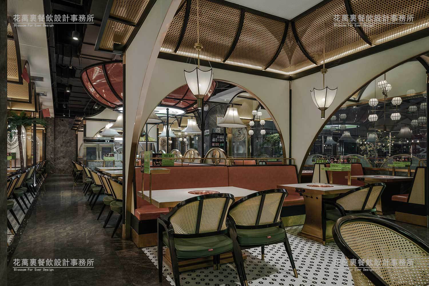 【西安洪式嗨撈】餐飲全案空間效果平面分享圖片3