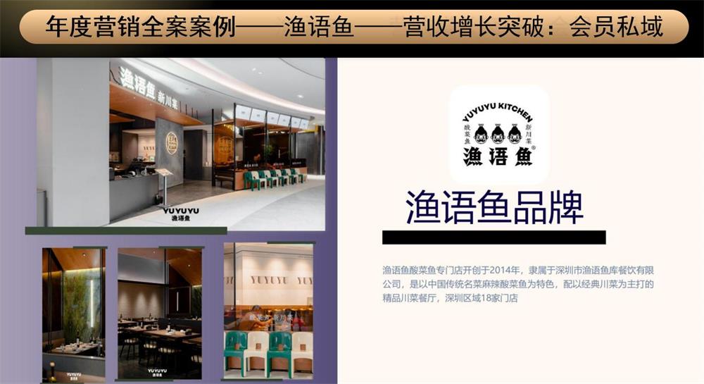 【漁語魚】餐飲店品牌營銷策劃案例
